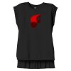 Women's Flowy Muscle Tee With Rolled Cuffs Thumbnail