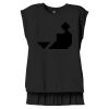 Women's Flowy Muscle Tee With Rolled Cuffs Thumbnail