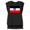 Women's Flowy Muscle Tee With Rolled Cuffs Thumbnail