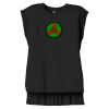 Women's Flowy Muscle Tee With Rolled Cuffs Thumbnail