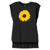Women's Flowy Muscle Tee With Rolled Cuffs Thumbnail