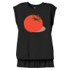 Women's Flowy Muscle Tee With Rolled Cuffs Thumbnail