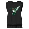 Women's Flowy Muscle Tee With Rolled Cuffs Thumbnail