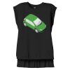 Women's Flowy Muscle Tee With Rolled Cuffs Thumbnail
