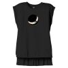 Women's Flowy Muscle Tee With Rolled Cuffs Thumbnail