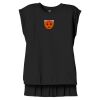 Women's Flowy Muscle Tee With Rolled Cuffs Thumbnail
