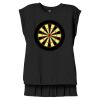Women's Flowy Muscle Tee With Rolled Cuffs Thumbnail