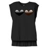 Women's Flowy Muscle Tee With Rolled Cuffs Thumbnail