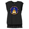 Women's Flowy Muscle Tee With Rolled Cuffs Thumbnail