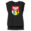 Women's Flowy Muscle Tee With Rolled Cuffs Thumbnail
