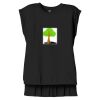 Women's Flowy Muscle Tee With Rolled Cuffs Thumbnail