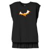 Women's Flowy Muscle Tee With Rolled Cuffs Thumbnail