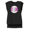 Women's Flowy Muscle Tee With Rolled Cuffs Thumbnail