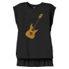 Women's Flowy Muscle Tee With Rolled Cuffs Thumbnail