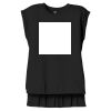 Women's Flowy Muscle Tee With Rolled Cuffs Thumbnail
