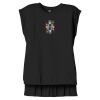 Women's Flowy Muscle Tee With Rolled Cuffs Thumbnail