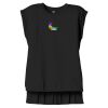 Women's Flowy Muscle Tee With Rolled Cuffs Thumbnail