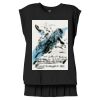 Women's Flowy Muscle Tee With Rolled Cuffs Thumbnail