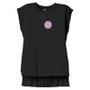 Women's Flowy Muscle Tee With Rolled Cuffs Thumbnail