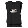 Women's Flowy Muscle Tee With Rolled Cuffs Thumbnail