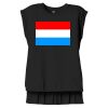 Women's Flowy Muscle Tee With Rolled Cuffs Thumbnail