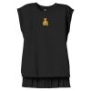Women's Flowy Muscle Tee With Rolled Cuffs Thumbnail