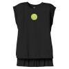 Women's Flowy Muscle Tee With Rolled Cuffs Thumbnail