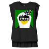 Women's Flowy Muscle Tee With Rolled Cuffs Thumbnail