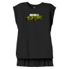 Women's Flowy Muscle Tee With Rolled Cuffs Thumbnail