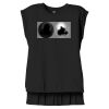 Women's Flowy Muscle Tee With Rolled Cuffs Thumbnail