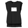 Women's Flowy Muscle Tee With Rolled Cuffs Thumbnail