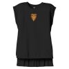 Women's Flowy Muscle Tee With Rolled Cuffs Thumbnail