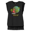 Women's Flowy Muscle Tee With Rolled Cuffs Thumbnail