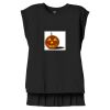Women's Flowy Muscle Tee With Rolled Cuffs Thumbnail