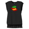 Women's Flowy Muscle Tee With Rolled Cuffs Thumbnail