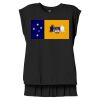 Women's Flowy Muscle Tee With Rolled Cuffs Thumbnail
