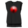 Women's Flowy Muscle Tee With Rolled Cuffs Thumbnail