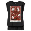 Women's Flowy Muscle Tee With Rolled Cuffs Thumbnail