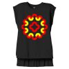Women's Flowy Muscle Tee With Rolled Cuffs Thumbnail