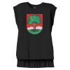 Women's Flowy Muscle Tee With Rolled Cuffs Thumbnail