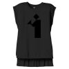 Women's Flowy Muscle Tee With Rolled Cuffs Thumbnail