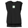 Women's Flowy Muscle Tee With Rolled Cuffs Thumbnail