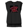 Women's Flowy Muscle Tee With Rolled Cuffs Thumbnail