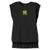 Women's Flowy Muscle Tee With Rolled Cuffs Thumbnail