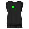 Women's Flowy Muscle Tee With Rolled Cuffs Thumbnail