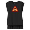 Women's Flowy Muscle Tee With Rolled Cuffs Thumbnail
