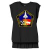Women's Flowy Muscle Tee With Rolled Cuffs Thumbnail