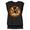 Women's Flowy Muscle Tee With Rolled Cuffs Thumbnail