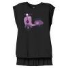 Women's Flowy Muscle Tee With Rolled Cuffs Thumbnail