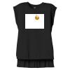 Women's Flowy Muscle Tee With Rolled Cuffs Thumbnail